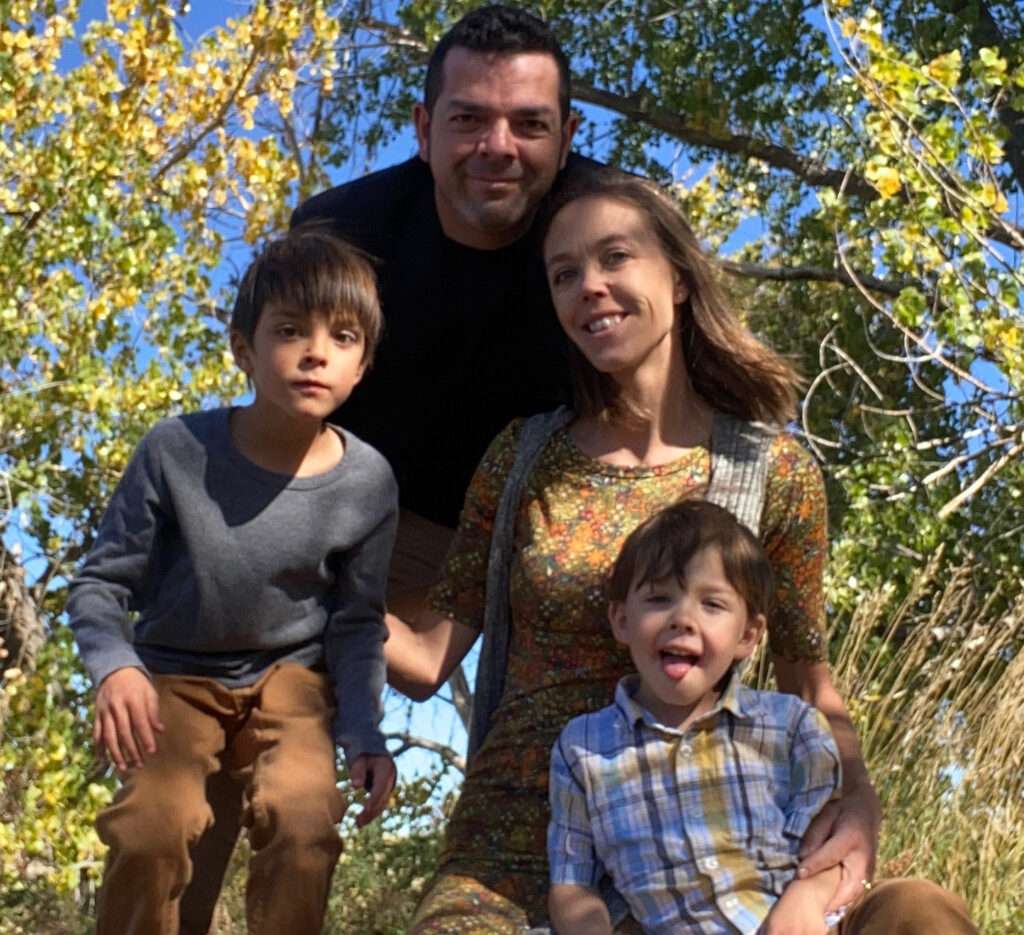 Pastor James Swanson and family